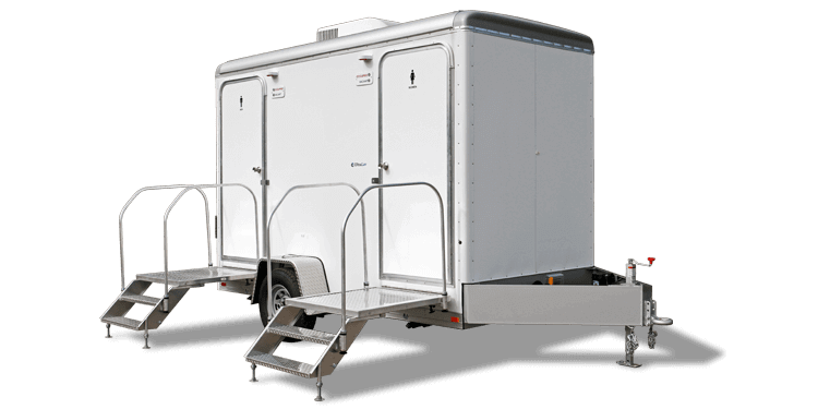 Luxury Restroom Trailer Rentals Jacksonville NC